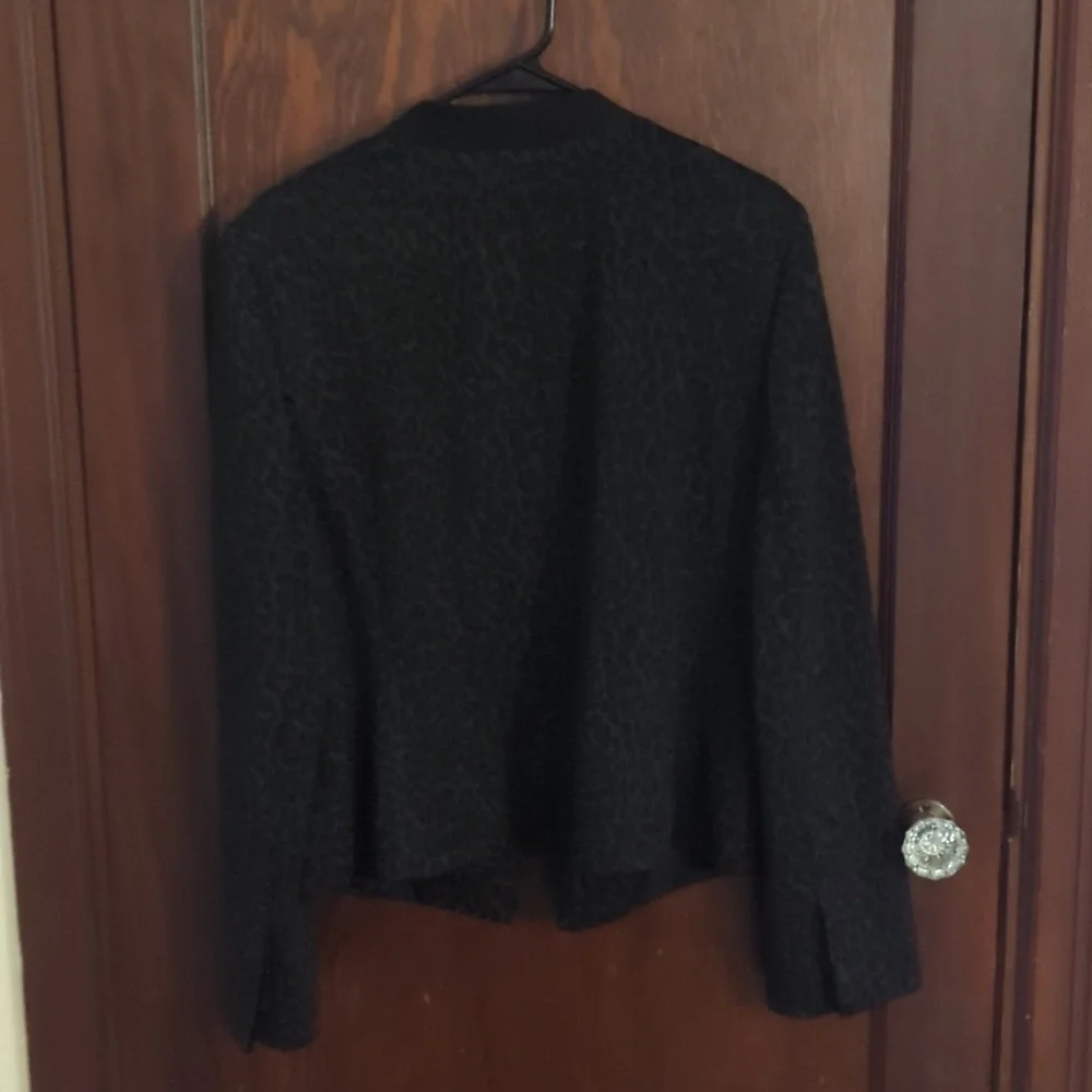 Loft Animal Print Business Professional Blazer Size 14 - Picture 5 of 8